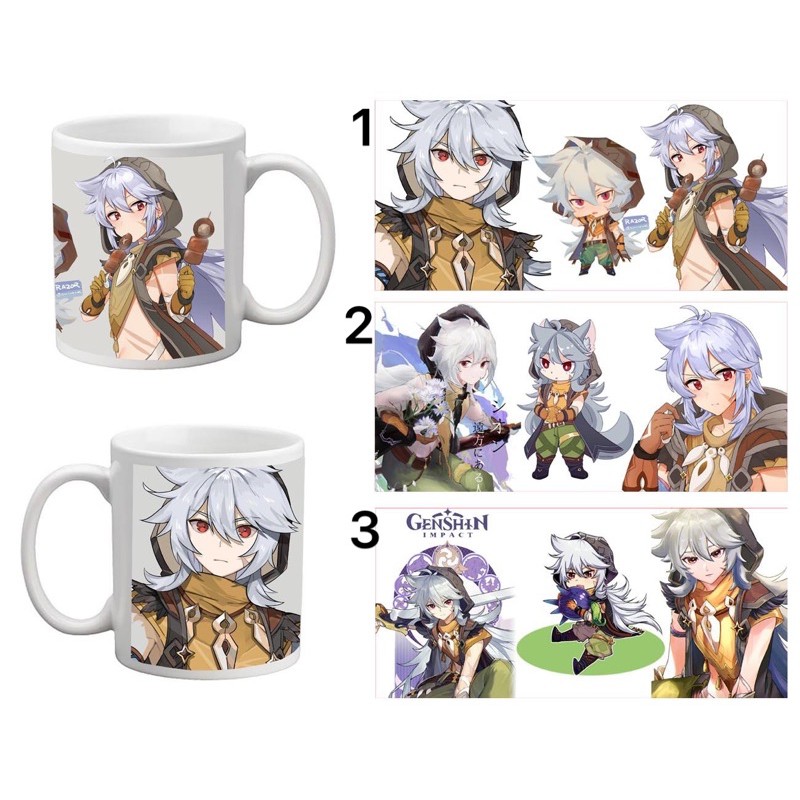 cốc razor genshin impact / cốc in hình anime genshin impact razor