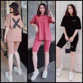 Đồ bộ nữ mặc nhà chất liệu vải thun Cotton combo cho sỉ