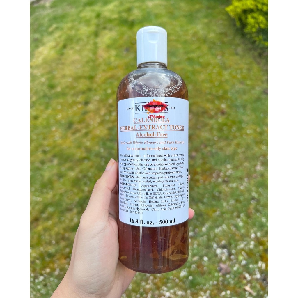 Toner Hoa Cúc Kiehl’s Calendula Herbal Extract Toner Alcohol – Free