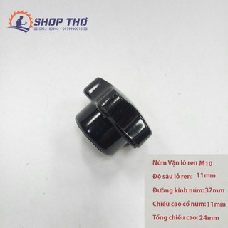 Núm vặn M10*44 thủng (set 5 cái)