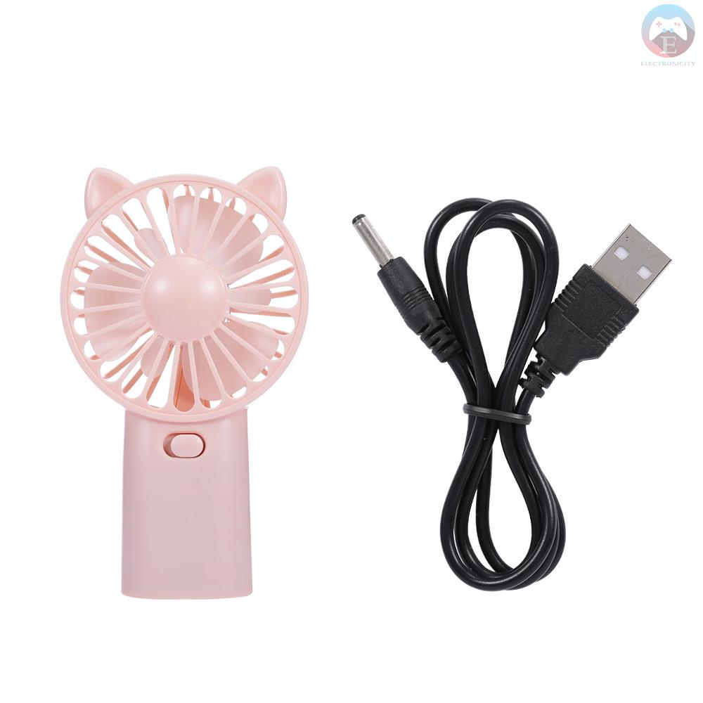 Quạt Mini Cầm Tay Cổng Sạc Usb