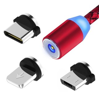 Đầu cáp sạc nam châm rời chọn 1 loại Android, Type C, Iphone