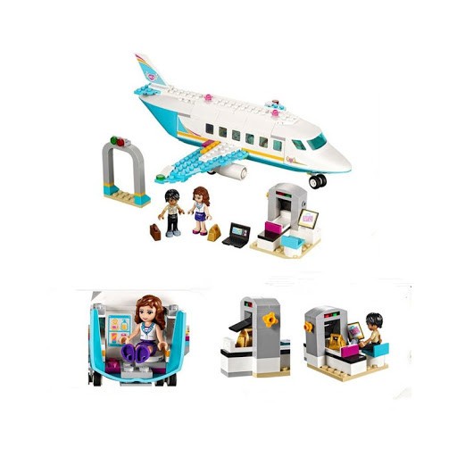 Lego Friends Bela 10545 ( Xếp Hình Chuyên Cơ Hạng Sang 236 Mảnh )lego bé gái