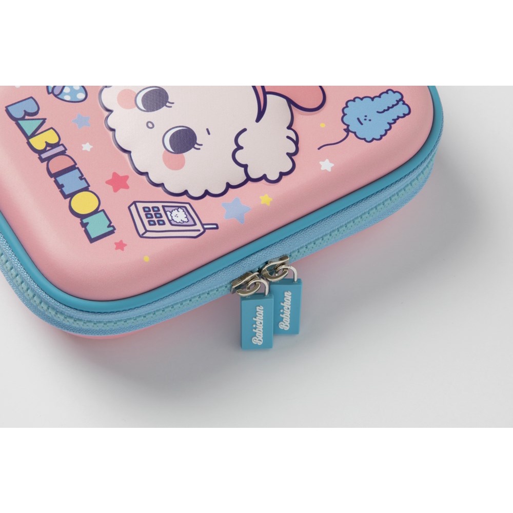 Túi Đựng Mỹ Phẩm Du Lịch ARTBOX Hàn Quốc Màu Hồng Họa Tiết Barbichon Dễ Thương