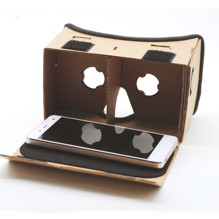 Virtual Reality Glasses Google Cardboard 3D Glasses VR Box Movies for iPhone 5 6 7 Smart Phones