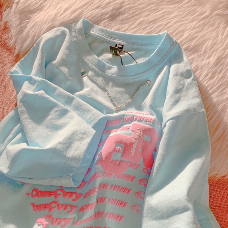 Áo phông nữ cotton phong cách hàn quốc