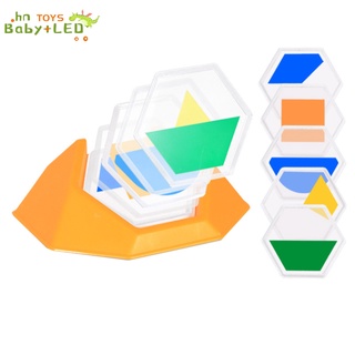 100 Challenge Color Code Puzzle Games Tangram Jigsaw Board Puzzle Children Kids Develop Logic Spatial Reasoning Skills Toy