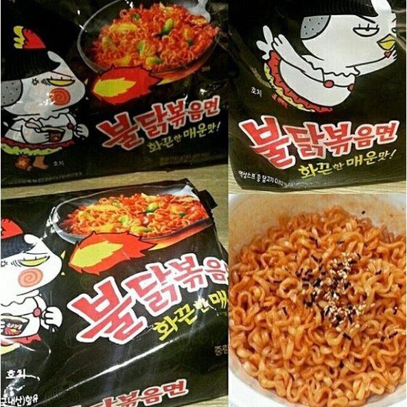 Mì Khô Gà Cay Samyang Hàn Quốc Vị Truyền Thống 3 Gói, Mỳ Cay SaChi247 M01 | BigBuy360 - bigbuy360.vn