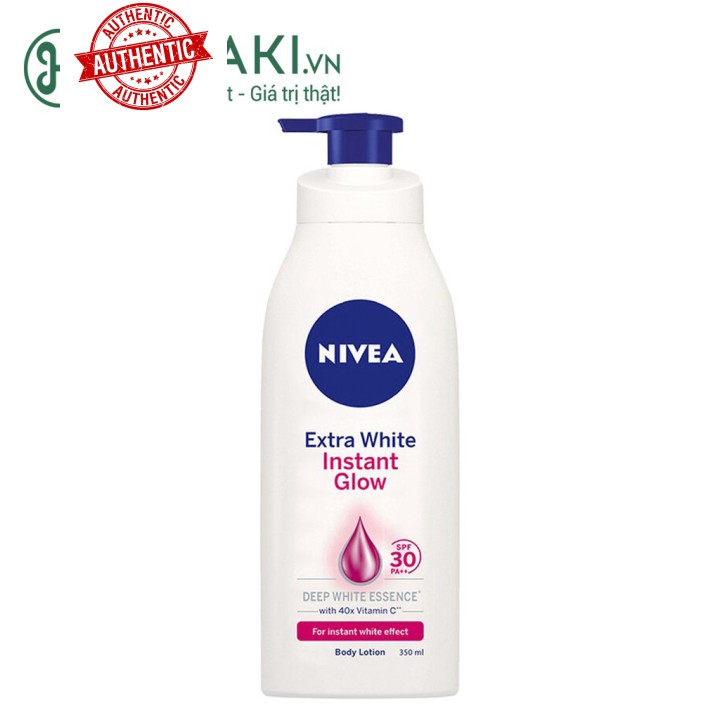 [Mã chiết khấu giảm giá sỉ mỹ phẩm chính hãng] Sữa Dưỡng Thể Nivea Extra White Body Lotion