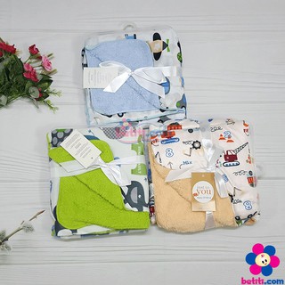 Chăn đắp carter lông cừu 2 lớp cho bé