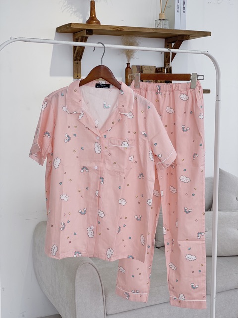 BỘ PIJAMA / PIZAMA BỘ MẶC NHÀ THÔ HÀN CAO CẤP