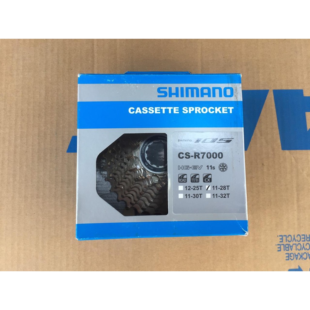 Líp xe đạp 11 tốc độ, mã shimano 105 CS- R7000