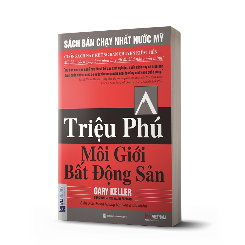 Sách - BIZBOOKS - Triệu Phú Môi Giới Bất Động Sản - 1 BEST SELLER