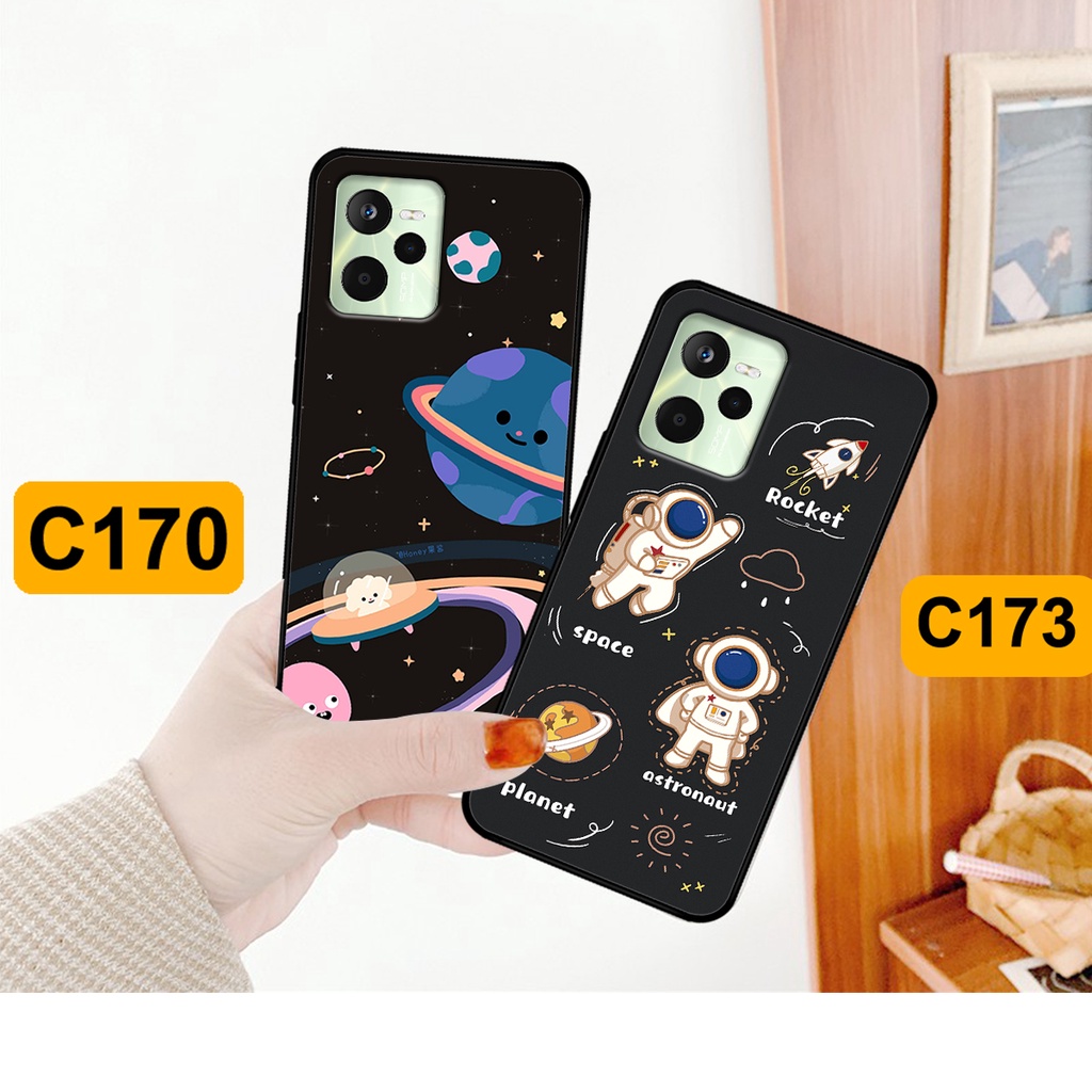 Ốp Realme C35 in hình astronaut, phi hành gia vũ trụ hottrend, độc đáo, cá tính.