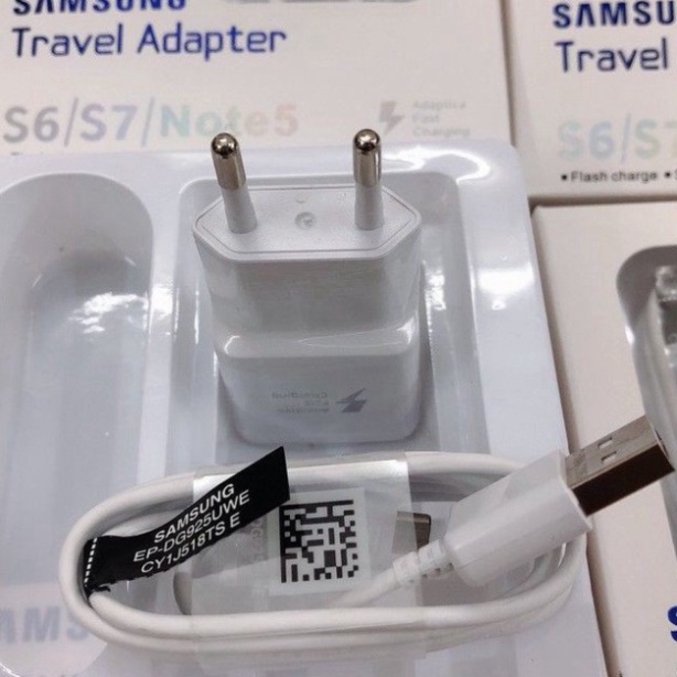 Sạc nhanh samsung, Bộ sạc nhanh samsung 18W  + cáp sạc micro-USB full hộp chính hãng - Bluetech
