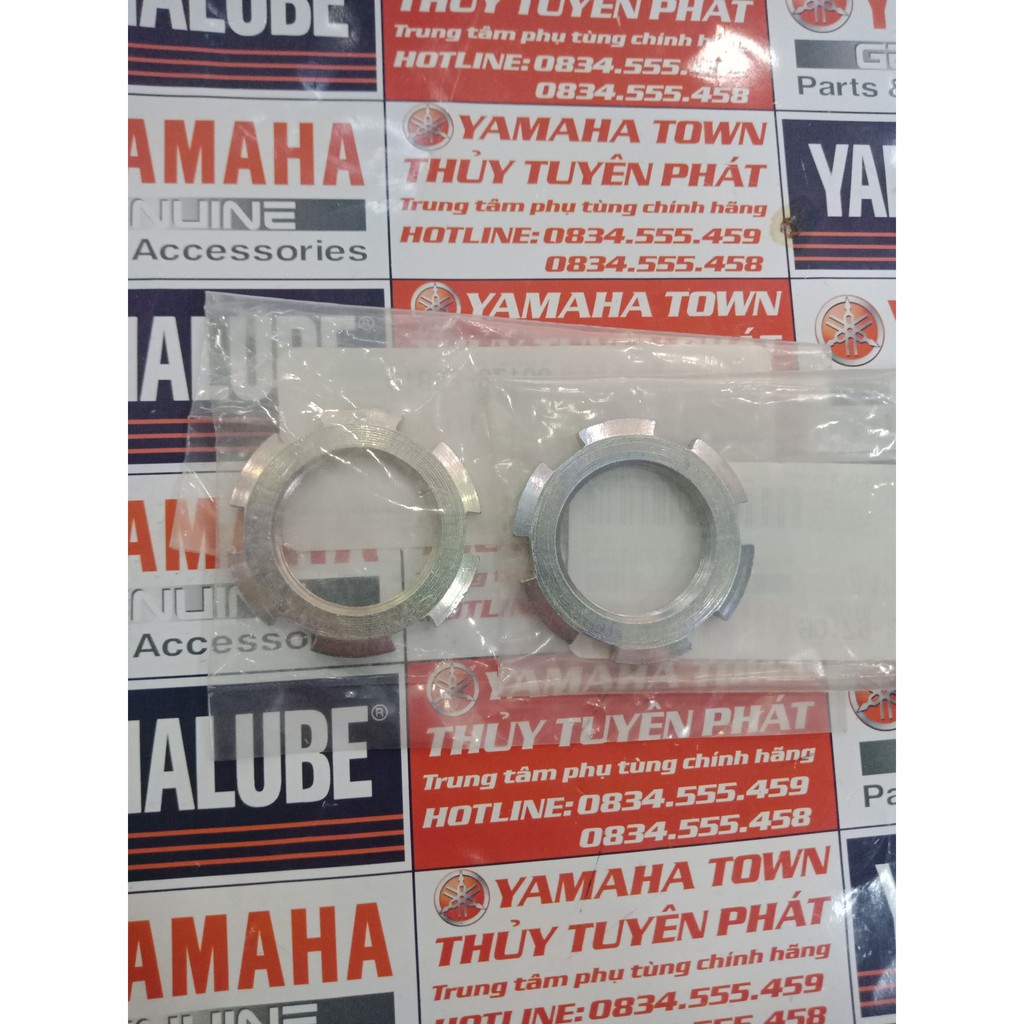Combo 2 đai ốc siết chảng ba - cò xe chính hãng Yamaha dành cho xe ga