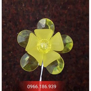 Combo nguyên liệu hoa mai pha lê bóng mẫu 3 (Ng.Trang)