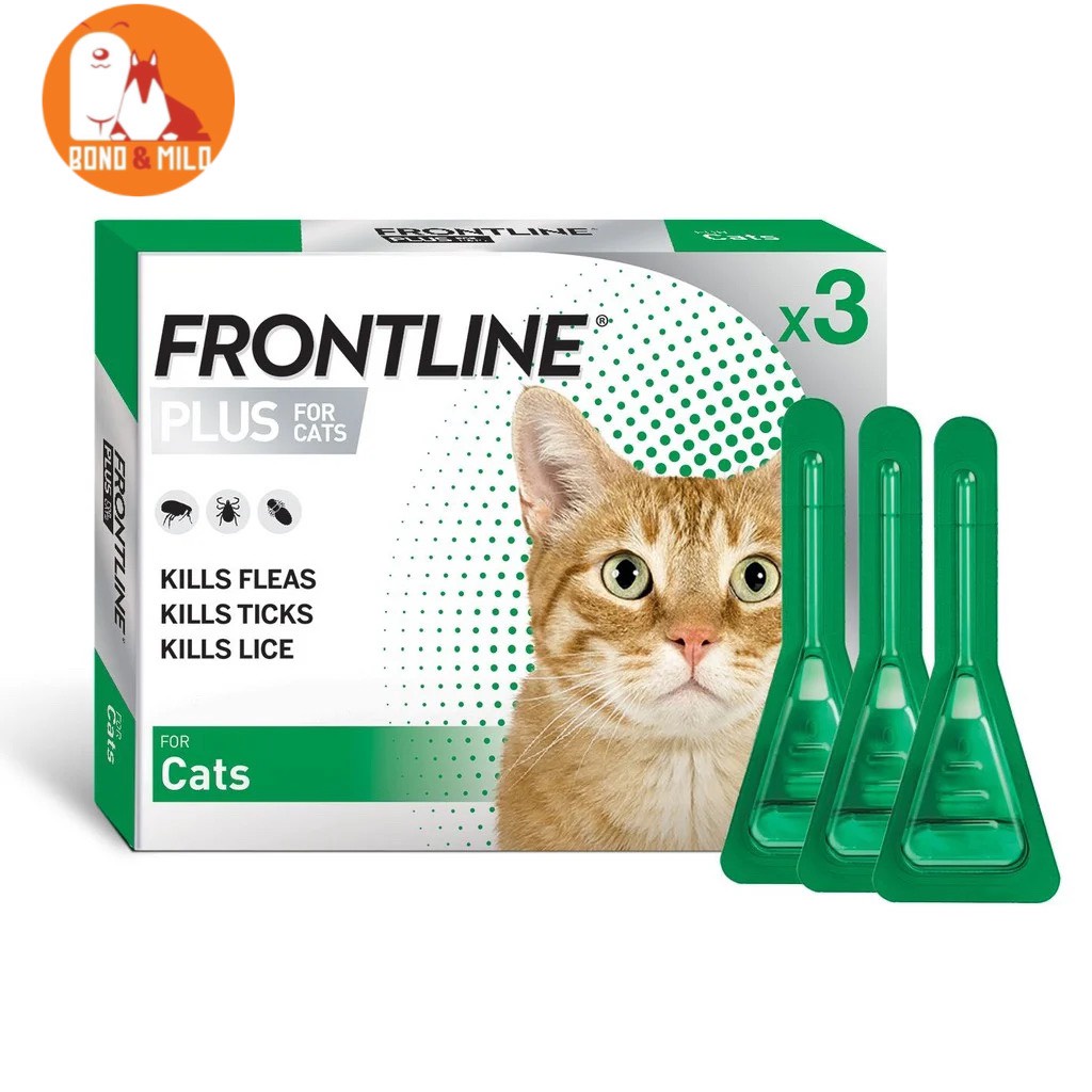 DUNG DỊCH NHỎ GÁY TRỊ VE RẬN CHO CHÓ MÈO FRONTLINE PLUS FRANCE - BONDMILO SHOP