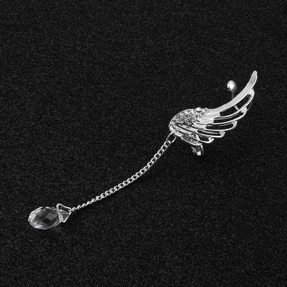 Khuyên Tai Nữ Trang Dáng Dài Tạo Hình Cánh Thiên Thần