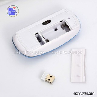 Chuột Không Dây Wireless 2.4Ghz Siêu Mỏng