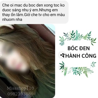 BÓC ĐEN - Thuốc bóc dành cho tóc nhuộm đen