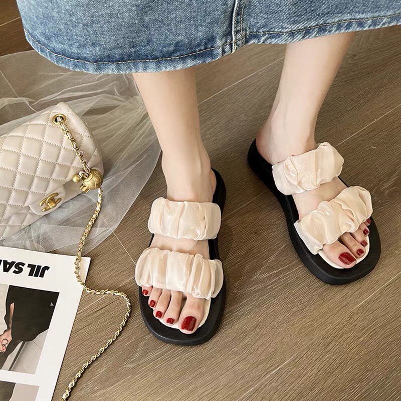 Dép quai NHÚN 2 quai cao cấp hàng QC