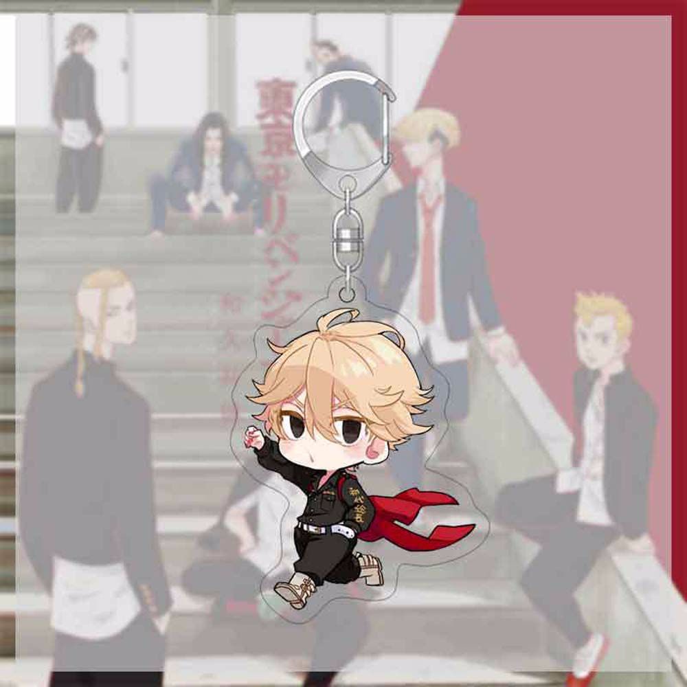 Móc Khóa Họa Tiết Nhân Vật Trong Anime Tokyo Revengers Dễ Thương