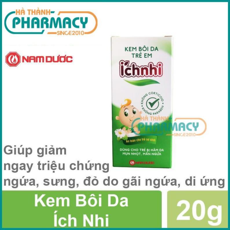 Kem Bôi Da Ích Nhi - Giúp giảm ngay triệu chứng ngứa, sưng, đỏ do gãi ngứa, dị ứng. Làm mờ và làm dịu vết muỗi đốt