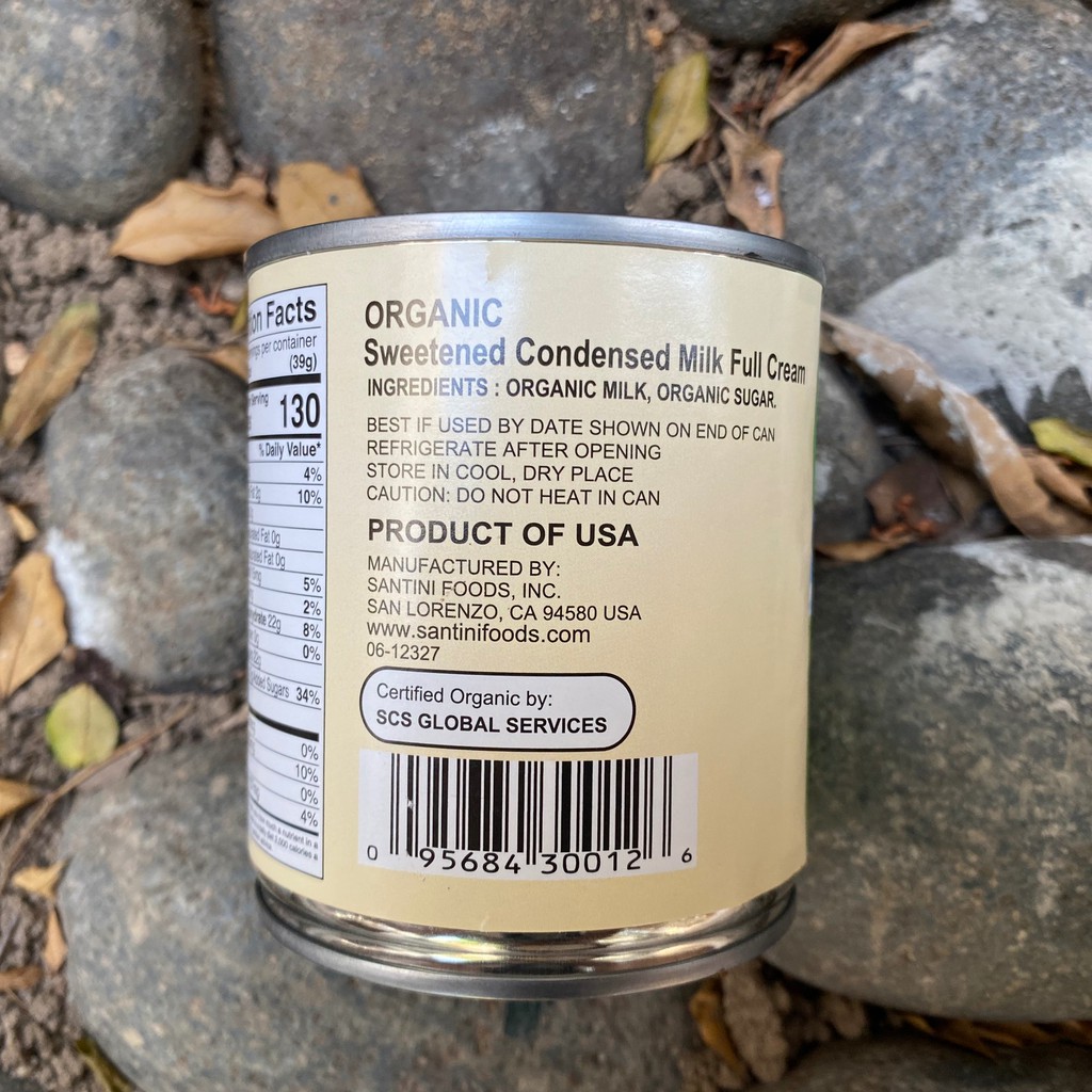 HSD Tháng 2.2024 - Sữa Đặc Có Đường Hữu Cơ California Farms 397g