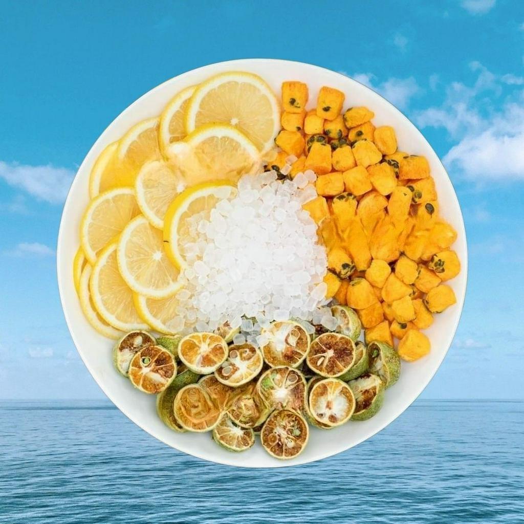 Trà chanh mix tươi mát thanh lọc cơ thể, giải nhiệt mùa hè tốt cho sức khỏe Satoso gói 10g