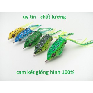 Mồi Ếch Giả Câu Cá Lóc Cao Cấp