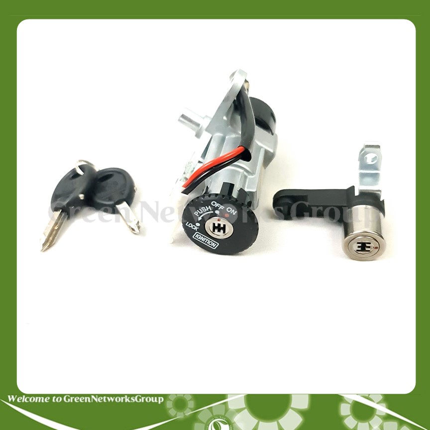 Ổ khóa chống trộm Exciter 135  2006 - 2010 6 cạnh 8 cạnh kèm khóa yên Greennetworks