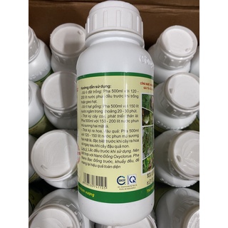 CHAI 500ML NANO BẠC ĐỒNG HLC
