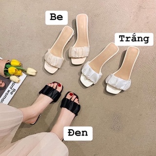 Dép quai ngang / dép cao 3 phân