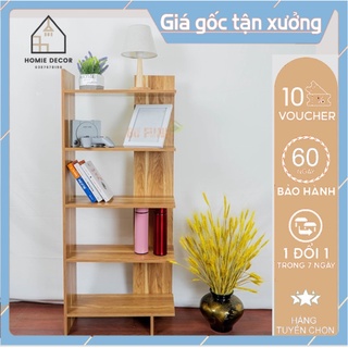 Kệ góc tường 5 tầng - Loại cao cấp, bền đẹp - Gỗ MDF, kệ để đồ đa năng - được kiểm tra hàng