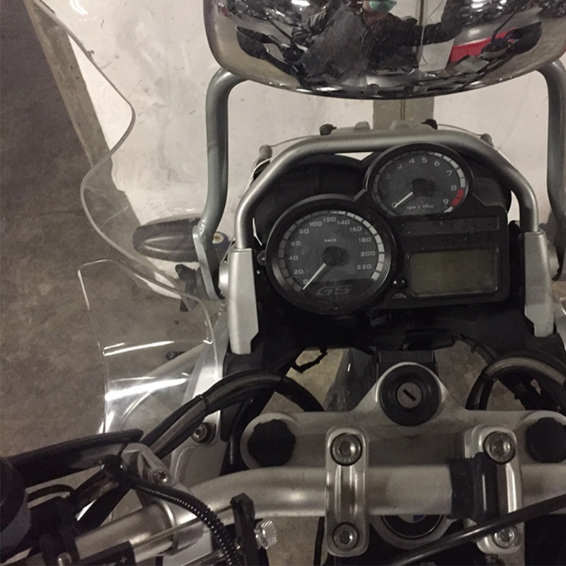 Set 2 Kính Chắn Gió Bằng Nhựa Chuyên Dụng Cho Xe Mô Tô R1200GS 2004-2012