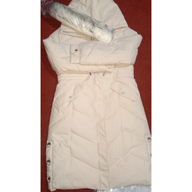 Áo phao nữ dáng dài đại hàn hàng quảng châu