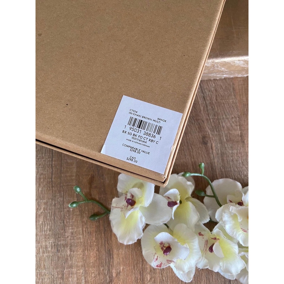 Set túi ví nữ chính hãng Coach cực xinh Logo truyền thống Size 20cm