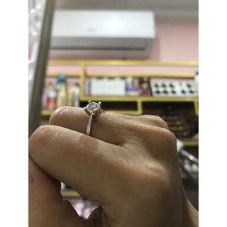 Nhẫn hột bạc 925