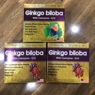 Ginkgo biloba -Cải thiện trí nhớ và chứng mất ngủ hoạt huyết dương não