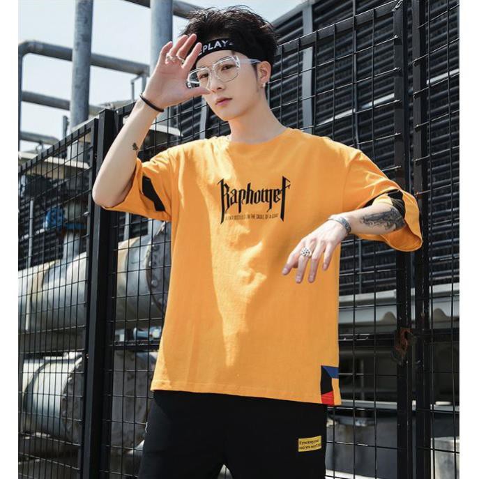 Bộ Quần Áo Nam, Thun Nam Màu Cam BD02 | BigBuy360 - bigbuy360.vn