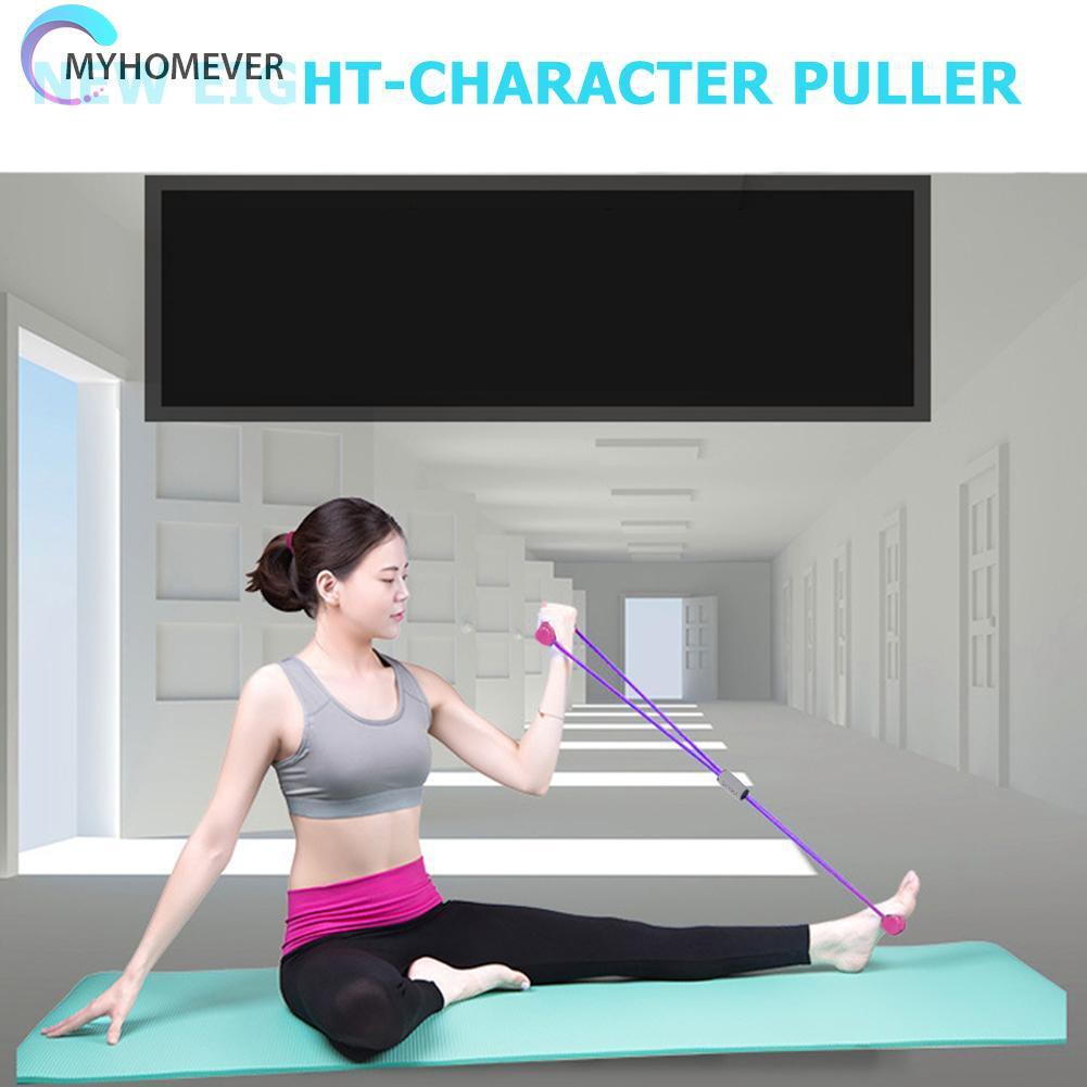 Dây kháng tập thể dục hình số 8 độ đàn hồi cao tiện dụng