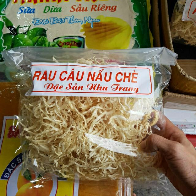 combo 2 loại rong biển: 100gr Rong câu chân vịt và 100gr Rong nho tách nước