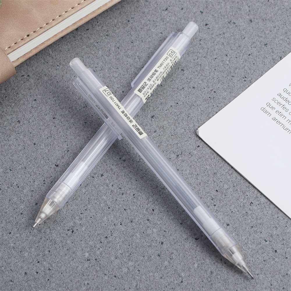 Bút Chì Bấm Tự Động Ngòi 0.5 / 0.7mm Trong Suốt
