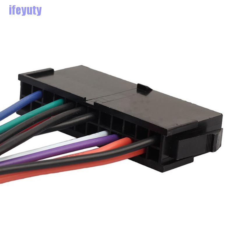 1 Dây Cáp Nguồn Chuyển Đổi 24 Pin Sang 14 Pin Psu Atx Cho Lenovo Ibm Fe