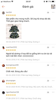 Bộ lanh đùi trái cây