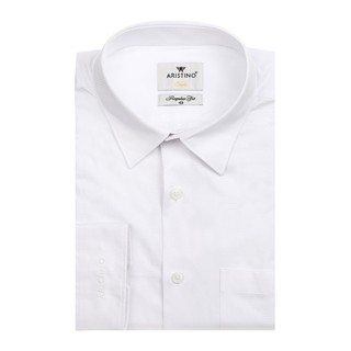 [ARISTINO SALE] ÁO SƠ MI ARISTINO ALS22207 MÀU TRẮNG DOBBY KẺ DỌC.