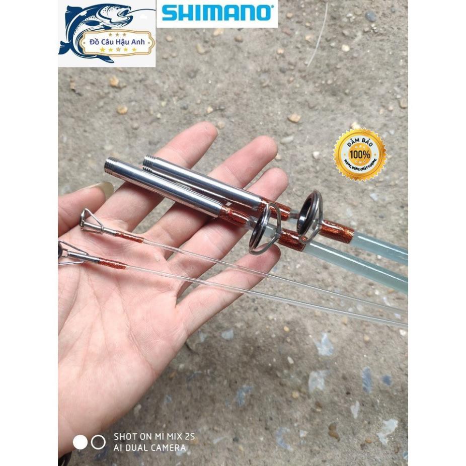 [Mã FAMAYMA2 giảm 10K đơn 50K] Cần câu cá Shimano 2 khúc đặc trong suốt tải cá 10kg