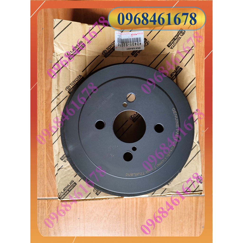 Tăng bua phanh sau Corolla 02-07 xe nhập, yaris 06-16, Vios Limo 02-13