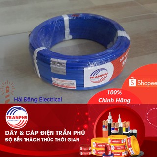 Dây Điện Đơn Trần Phú Chính Hãng (Cuộn 100m)